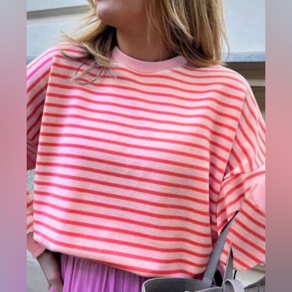 Striped long sleeve sweater - Picture 2 of 5